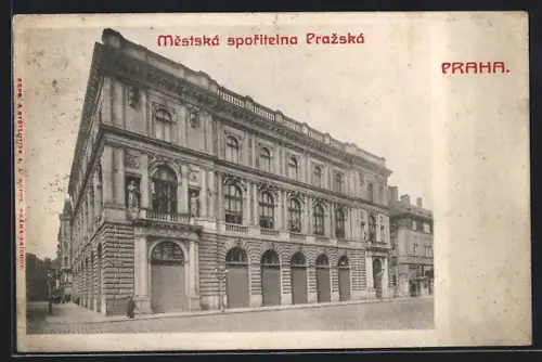 AK Prag / Praha, Mestska sporitelna Prazska