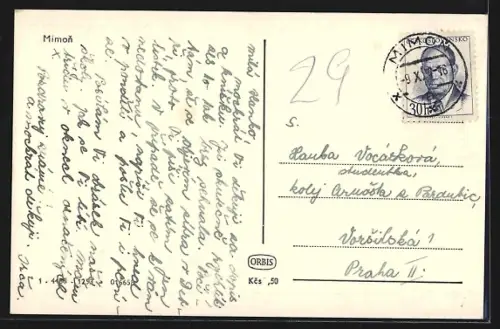 AK Mimon, Gebäude im Ort