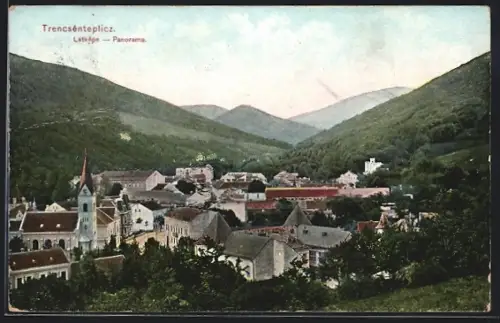 AK Trencsénteplicz, Panorama