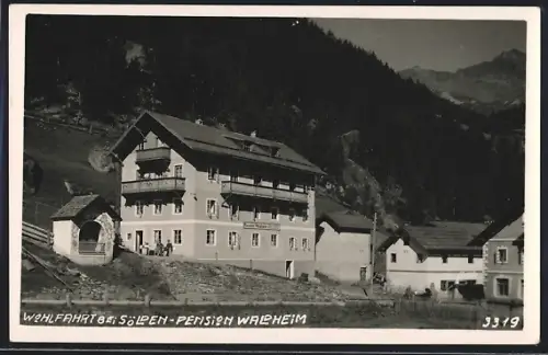 AK Sölden-Wohlfahrt, Pension Waldheim