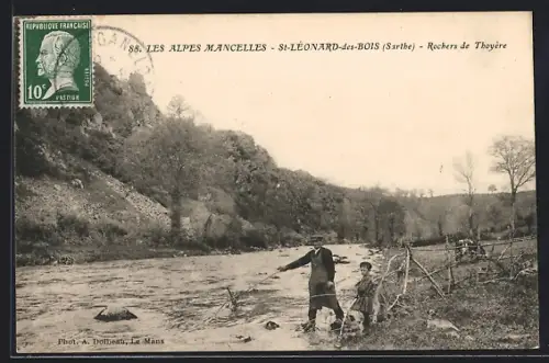 AK Saint-Lèonard-des-Bois, Rochers de Thoyère
