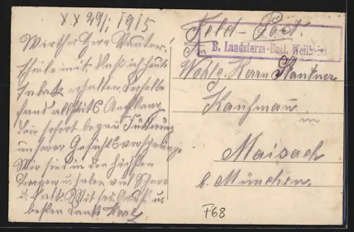 AK Markirch, St. Diedler Höhe