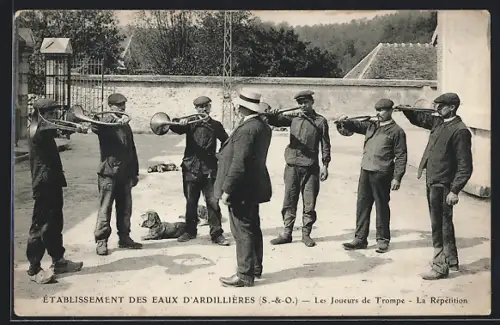 AK Ardillières, Les Joueurs de Trompe, La Répétition, Jagd