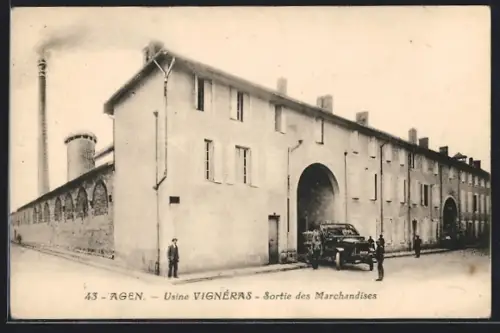 AK Agen, Usine Vignéras, Sortie des Marchandises