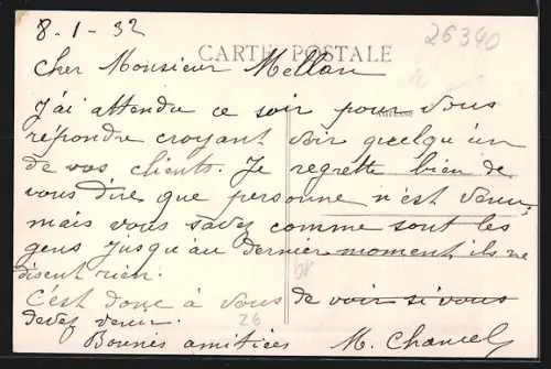 AK Saint-Nazaire-le-Desert, La Mairie, Groupe scolaire