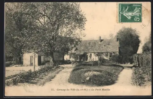 AK Cernay-la-Ville, Le Petit Moulin, Blick auf die kleine Mühle