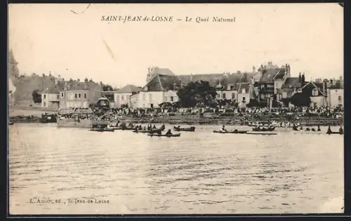 AK St-Jean-de-Losne, Le Quai National