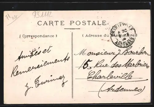 AK Saint-Génix-sur-Guiers, vue générale