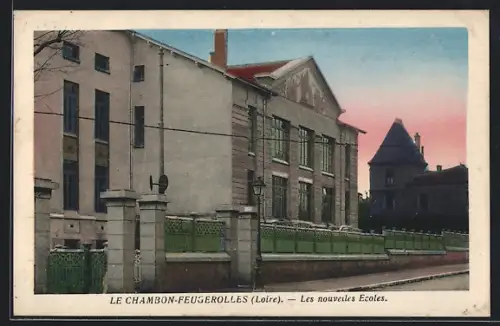 AK Chambon-Feugerolles, les nouvelles Ecoles