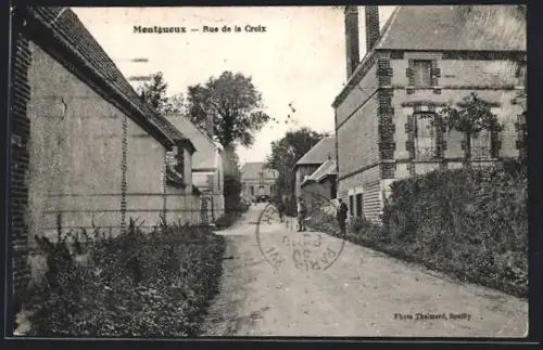 AK Montgueux, Rue de la Croix