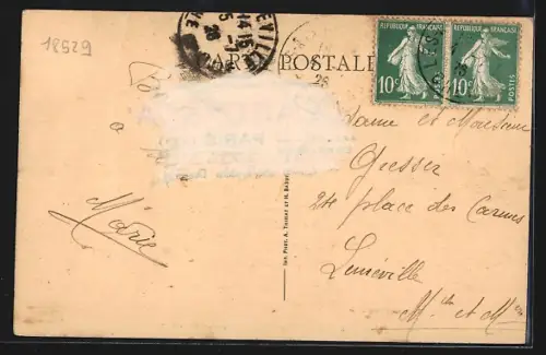 AK Aix-d'Angillon, Fontaine de Valentigny