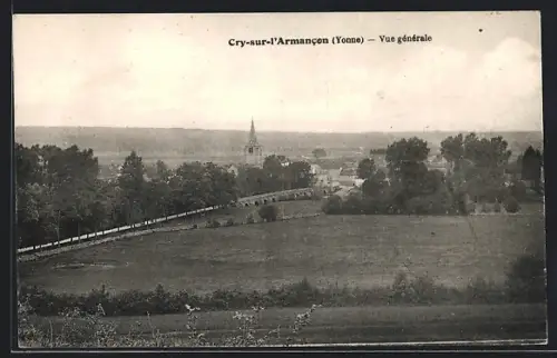AK Cry-sur-l`Armancon, Vue generale