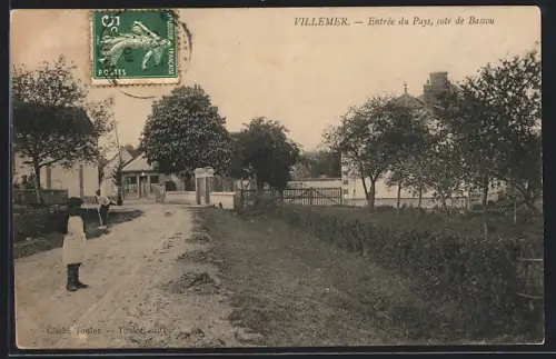 AK Villemer, Entrée du Pays, coté de Bassou