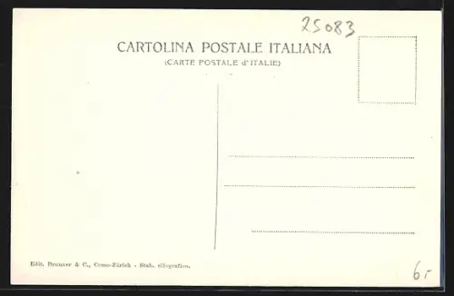 AK Gardone, Riviera, Motiv mit Hotel Monte Baldo