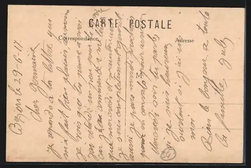 AK Béziers, Vue Générale, Le Théatre, Place de la République, L`Hotel de Ville, Le Pont Canal