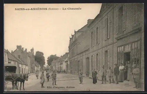 AK Sains-en-Amiénois, La Chaussée