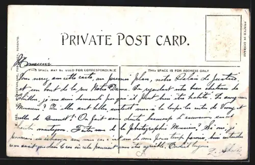 AK Montreal, Court House on the Right, Notre Dame St.