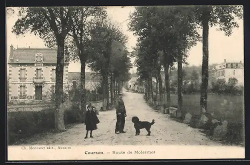 AK Courson-les-Carrieres, Route de Molesmes