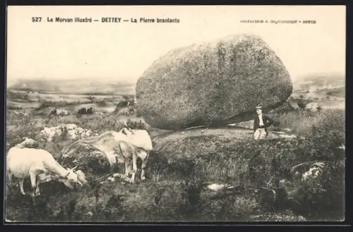 AK Detty, la Pierre branlante