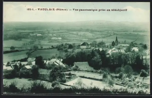 AK Vauclaix, Vue panoramique prise au téléobjectif