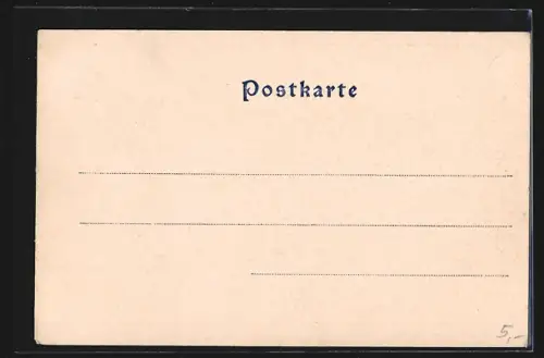 AK Strassburg, Blick in die Kaiser Friedrich-Strasse