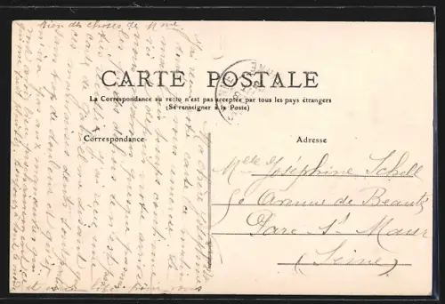 AK Bonnard, Vue prise de la Rive gauche de l`Yonne