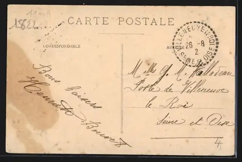 AK Pierrefort, Vue générale du village pittoresque dans le Cantal