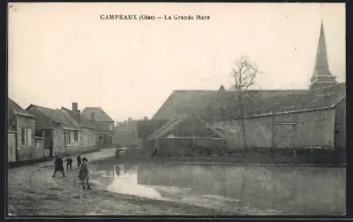 AK Campeaux /Oise, La Grande Mare