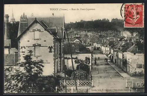 AK Toucy, Rue du Pont-Capureau