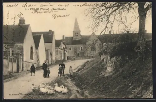 AK Pailly, Rue Blanche, l'Eglise