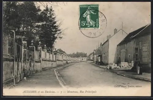 AK Moneteau, Rue Principale