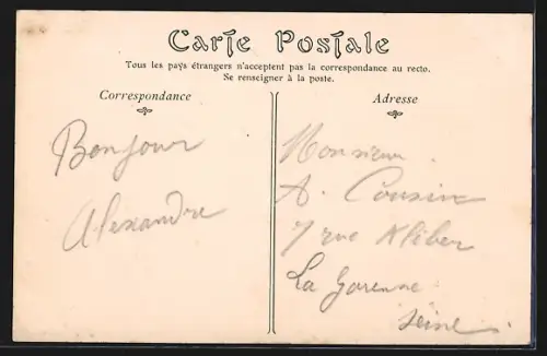 AK Moneteau, Rue Principale