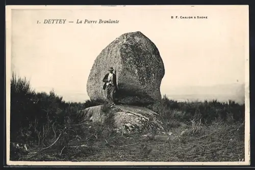AK Dettey, La Pierre Branlante