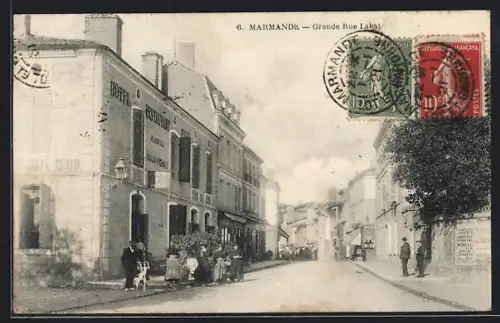 AK Marmande, Grande Rue Labat
