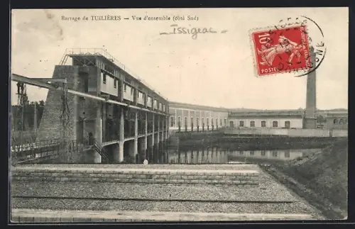 AK Tuilières, Barrage de Tuilières, Vue d`ensemble