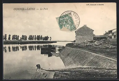 AK Ouroux-s-Saone, Le Port