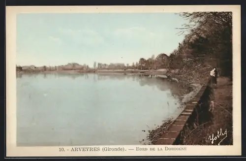 AK Arveyres, Bord de la Dordogne