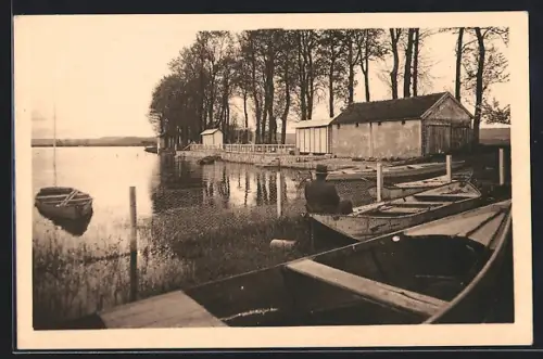 AK Thoisy-le-Désert, Le Barrage