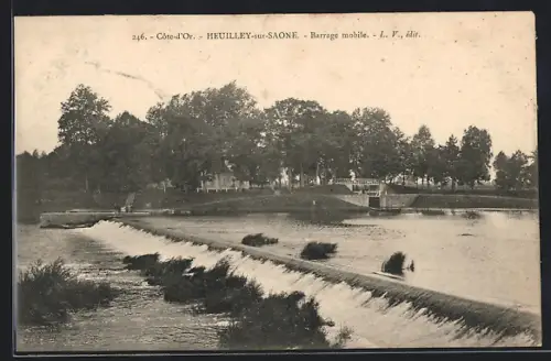 AK Heuilley-sur-Saone, Barrage mobile