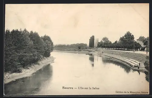 AK Seurre, L`Île su la Saône