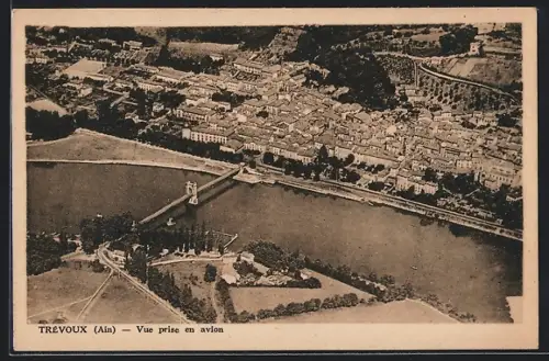 AK Trévoux, Vue prise en avion