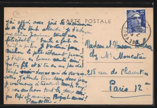 AK Trévoux, Vue prise en avion