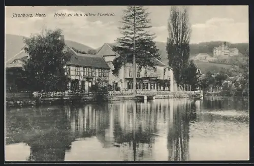 AK Ilsenburg /Harz, Hotel zu den roten Forellen