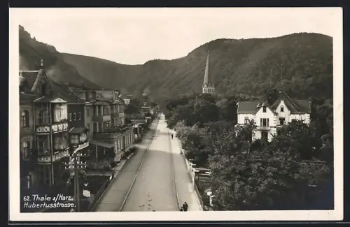 AK Thale a /Harz, Hubertusstrasse