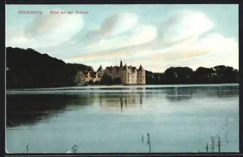 AK Glücksburg, Blick auf das Schloss