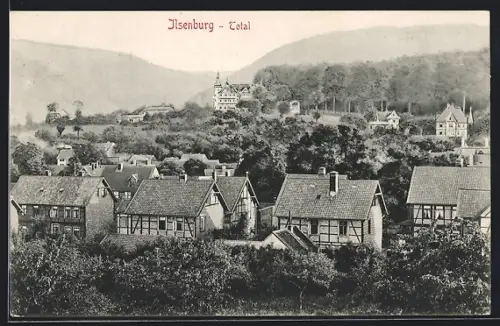 AK Ilsenburg /Harz, Totalansicht aus der Vogelschau