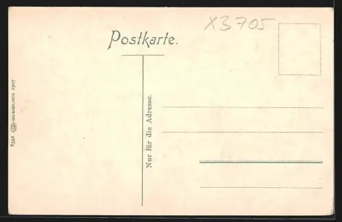 AK Ilsenburg /Harz, Ortspartie gegen die Berge