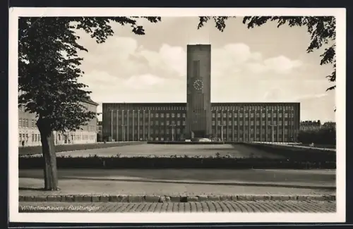 AK Wilhelmshaven-Rüstringen, Blick zum Rathaus