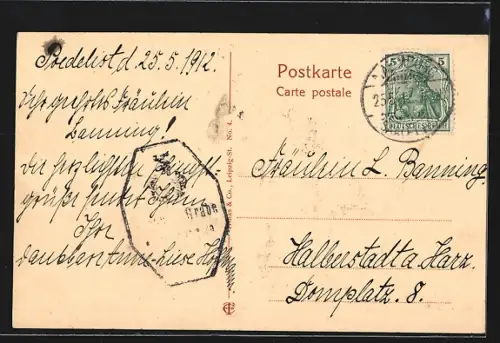 AK Naumburg a. S., Blick zum Marientor