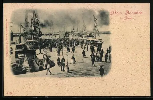 AK Fiume, Molo Adamich